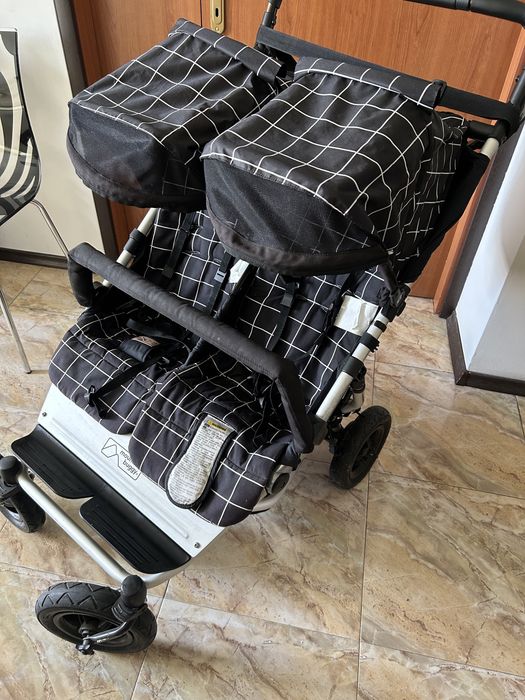 Mountain buggy duet v.3-2 количка за близнаци от първи собственици