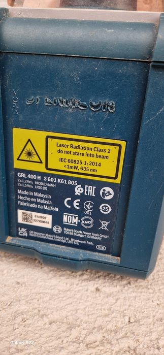 Bosch nivela rotativa cu linii