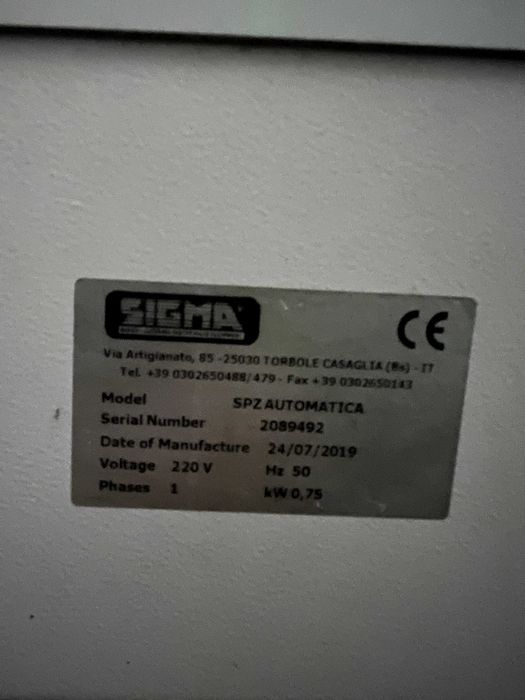 Presa automata pizza Sigma diametru 50 cm