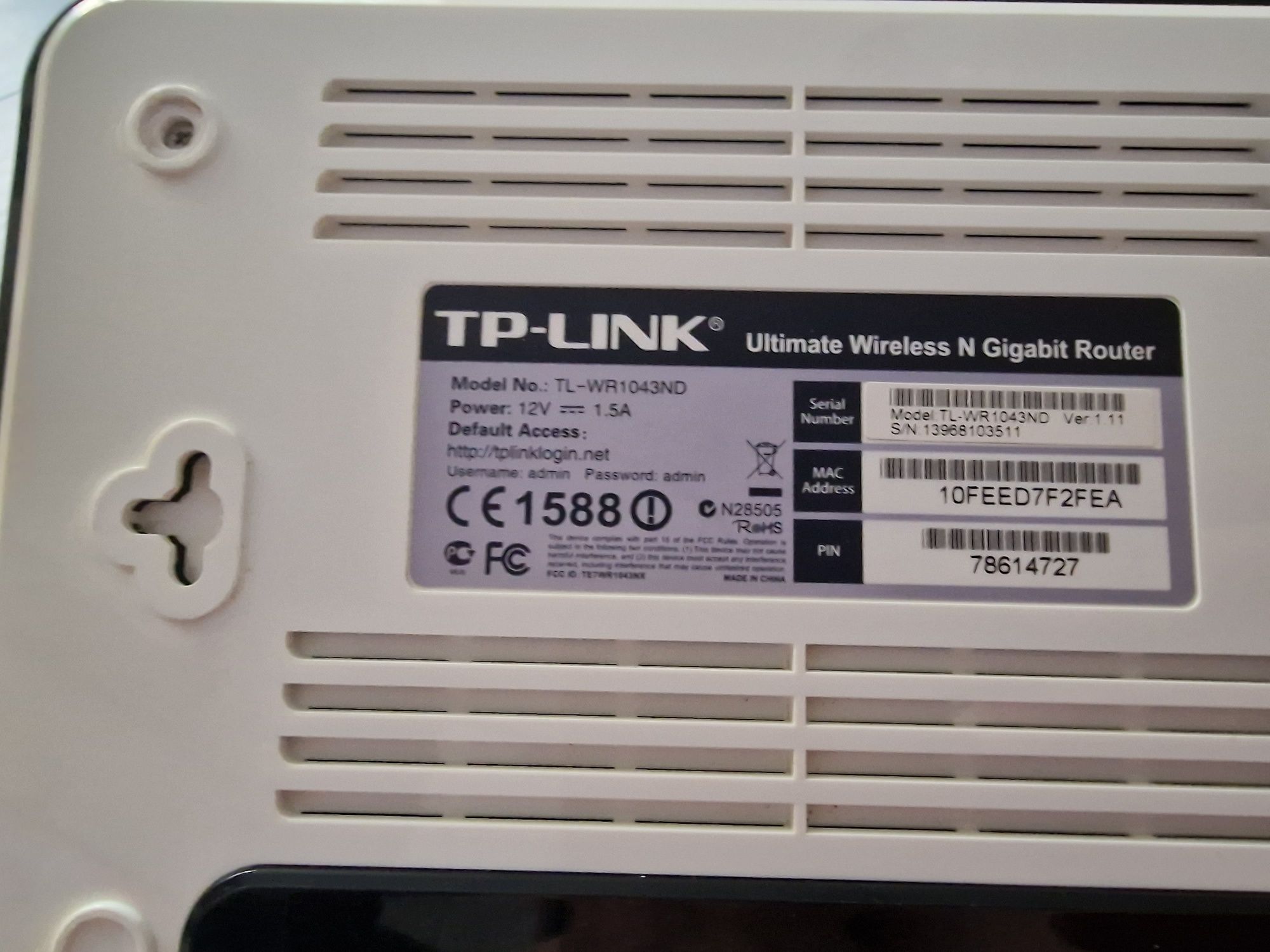 Router tplink 1000