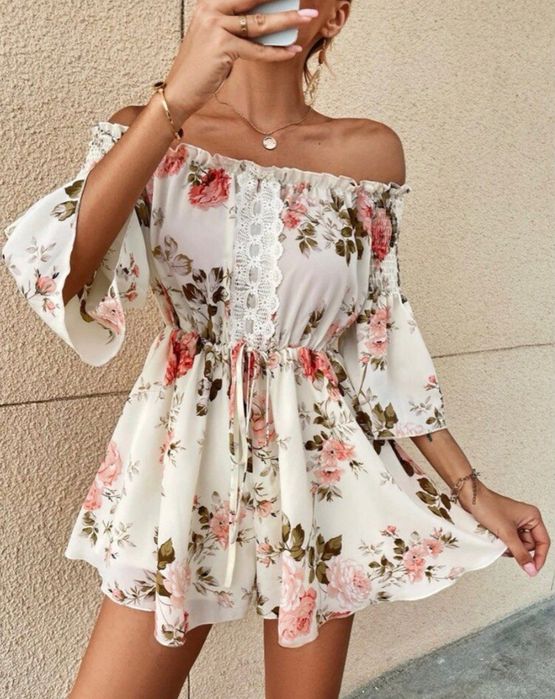 Salopeta stil rochie noua