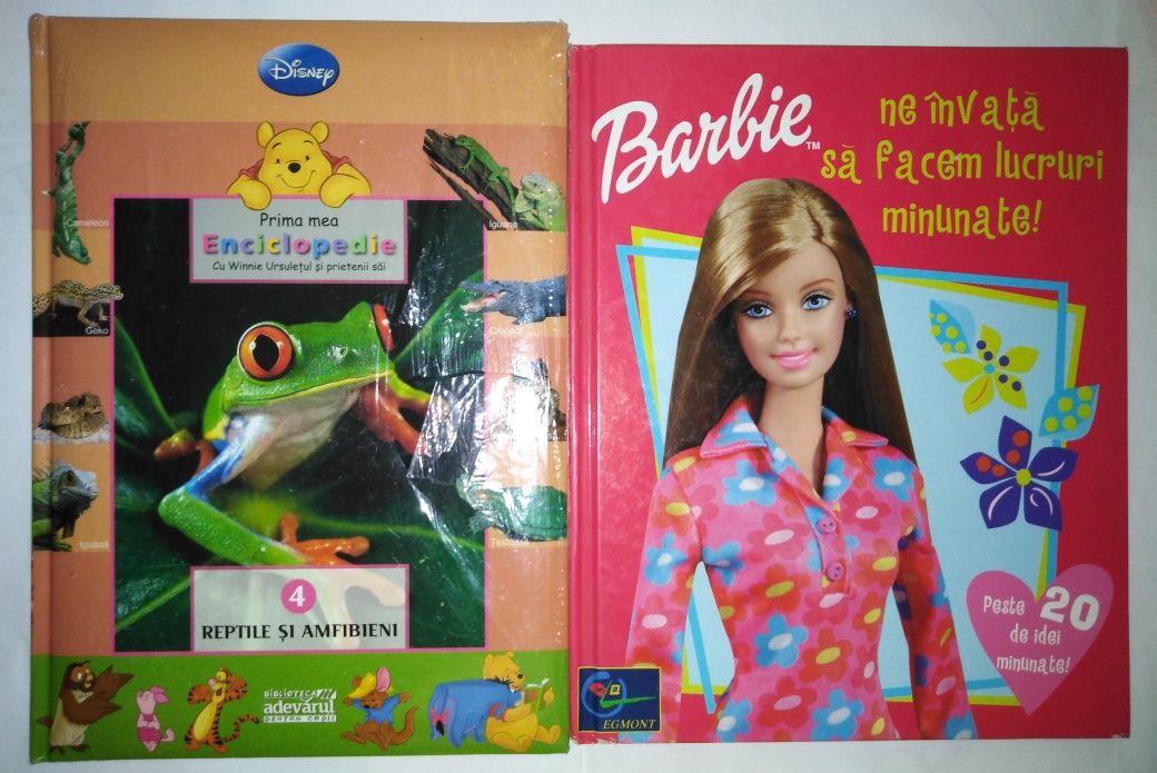 Prima mea enciclopedie cu Winnie, Barbie ne invata sa facem lucruri