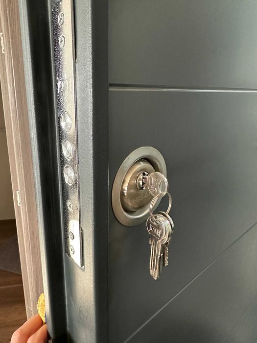 Usa metalica intrare apartament ca NOUA - golul montarii 203 x 95 cm