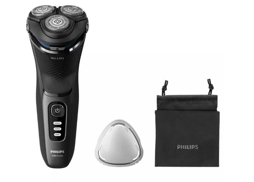 Самобръсначка Philips Series 3000 S3244/12, Мокро и сухо бръснене