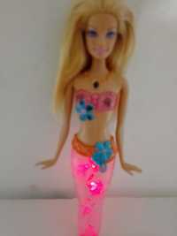 Sirena păpușă Barbie iluminat led