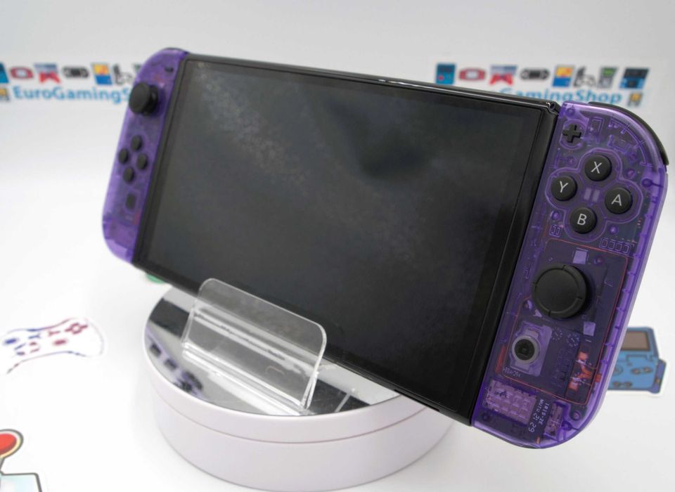 Nintendo Switch OLED Purple Modat Picofly/ Tinfoil/256GB/35+ Jocuri