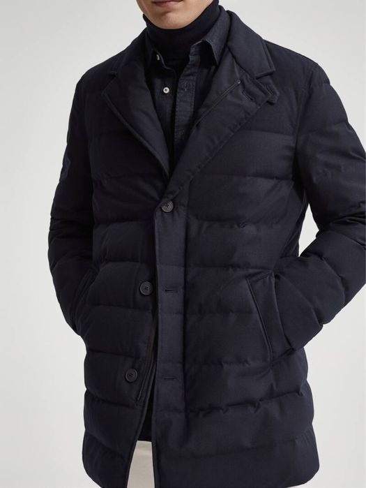 Geaca barbateasca cu puf Massimo Dutti