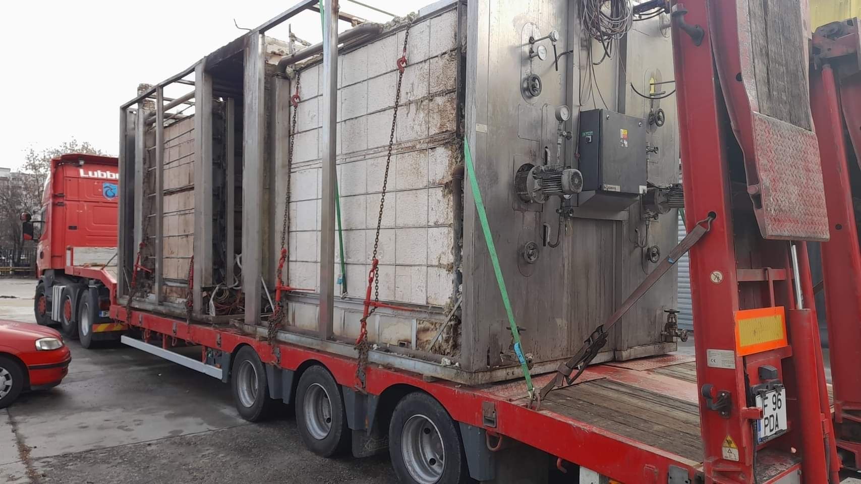 Transport utilaje agricole si construcții - trailer agabaritic