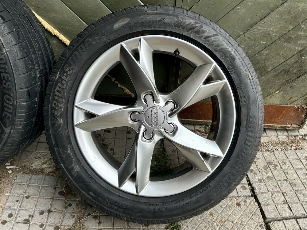 Джанти с гуми 17 за Audi 5х112