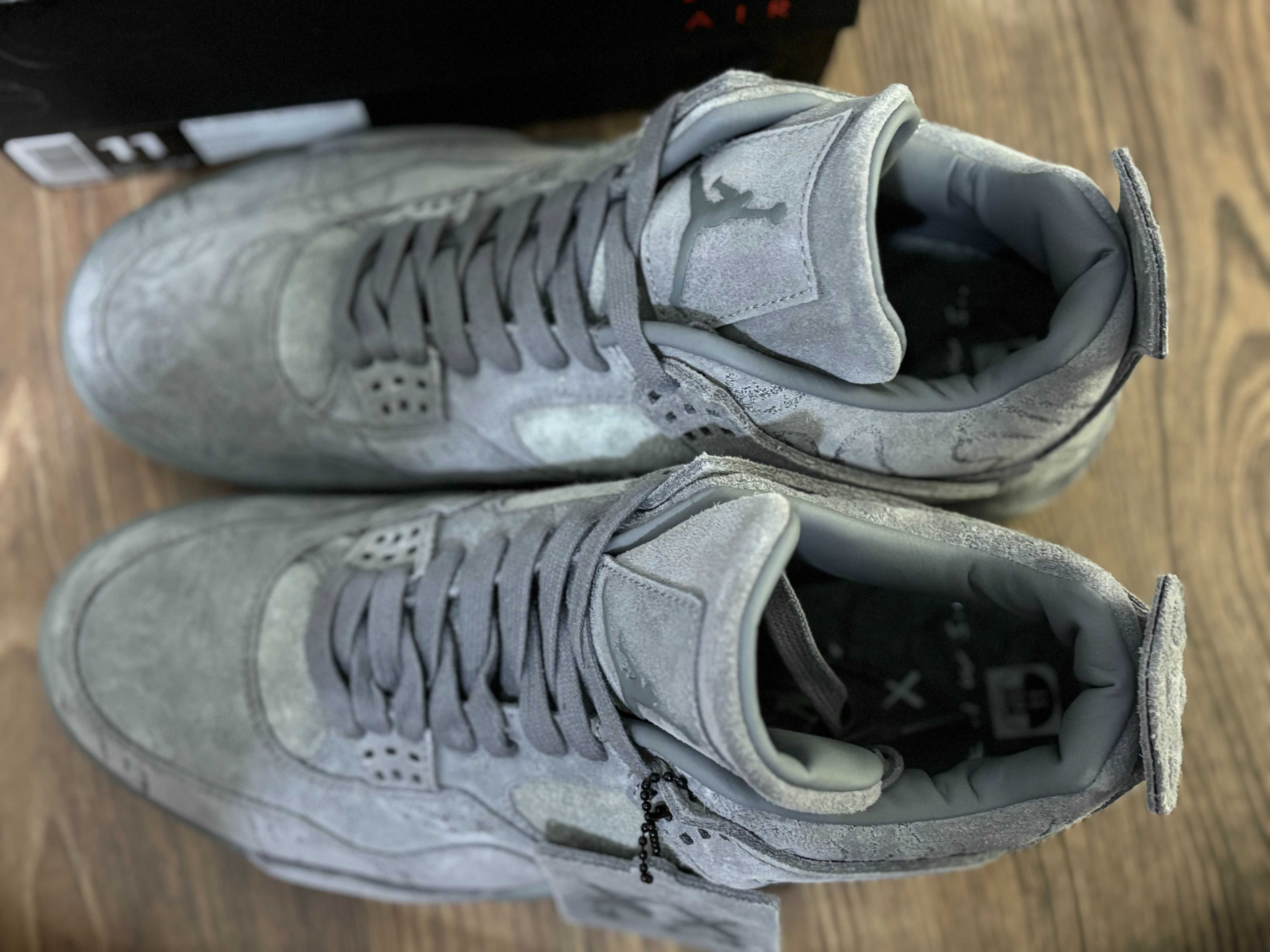 Air Jordan 4 Retro KAWS Cool Grey - Много рядък модел - EU45