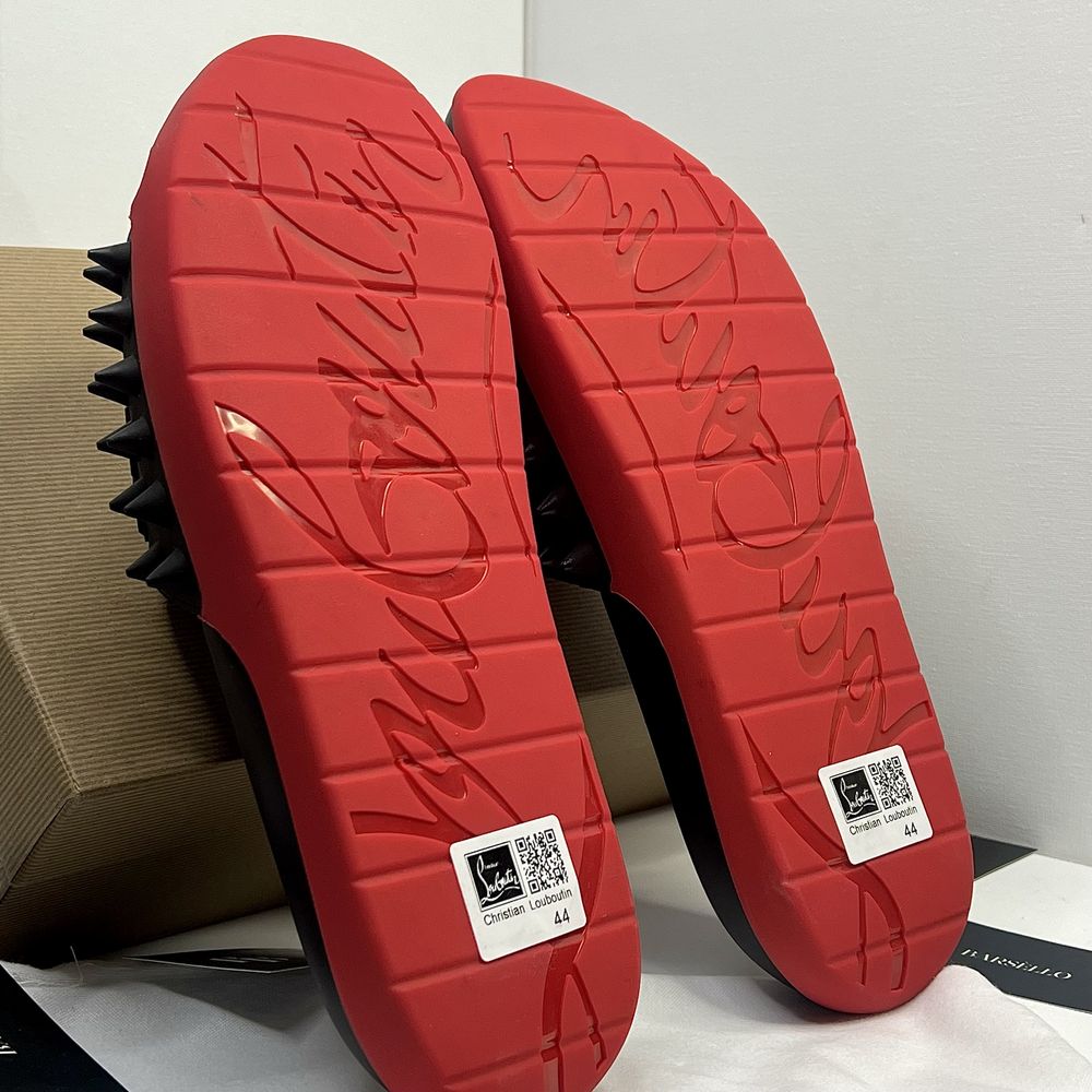 Louboutin "Take it Easy" Slides
