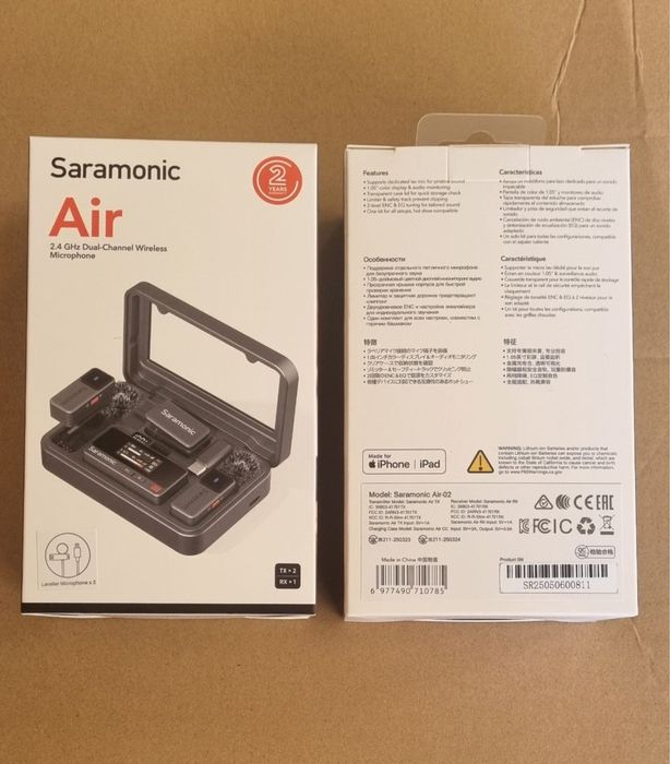 Беспроводной петличный Микрофон петличка Saramonic Air