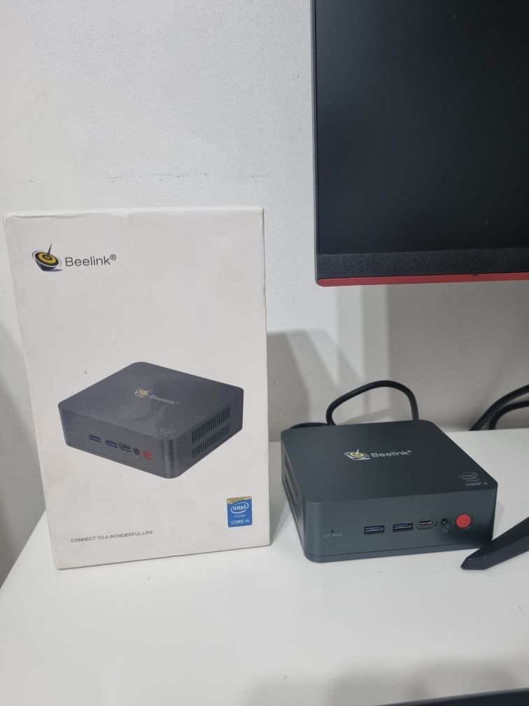 Mini PC unitate Beelink u57, Procesor Intel i5, 8GB ram