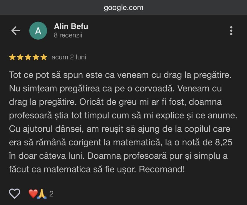 Meditații matematică și lb.română, Bacalaureat / Evaluarea Națională