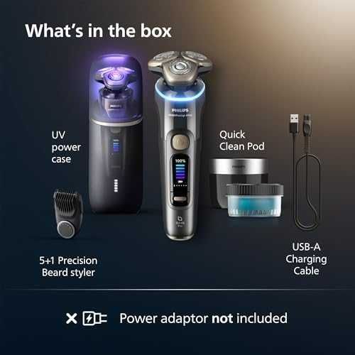 Нова Philips i9000 Prestige XP9402 – самобръсначка SkinIQ, 5 режима