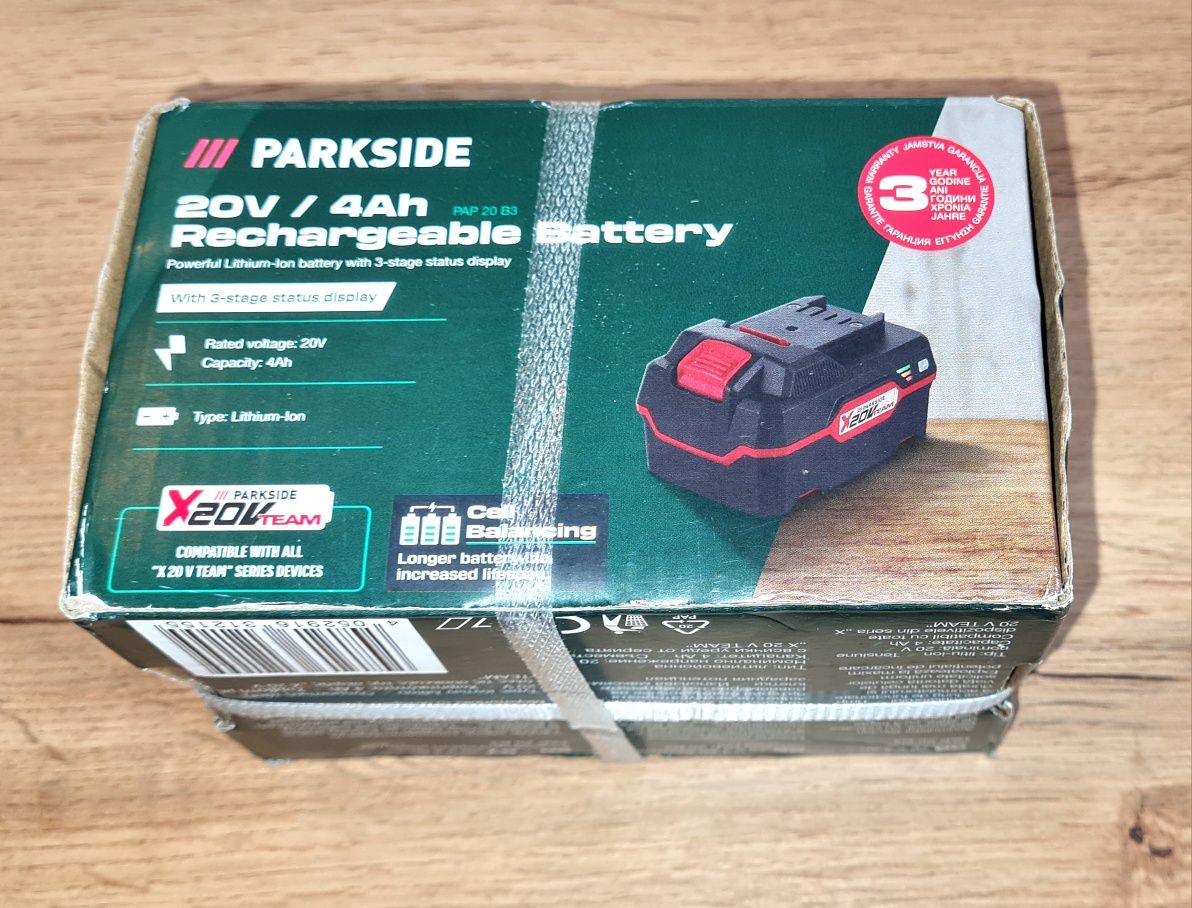 Parkside Ъглошлайф 20v, Циркуляр 20v  Мултитул 20 v  батерия 4,0 Ah.