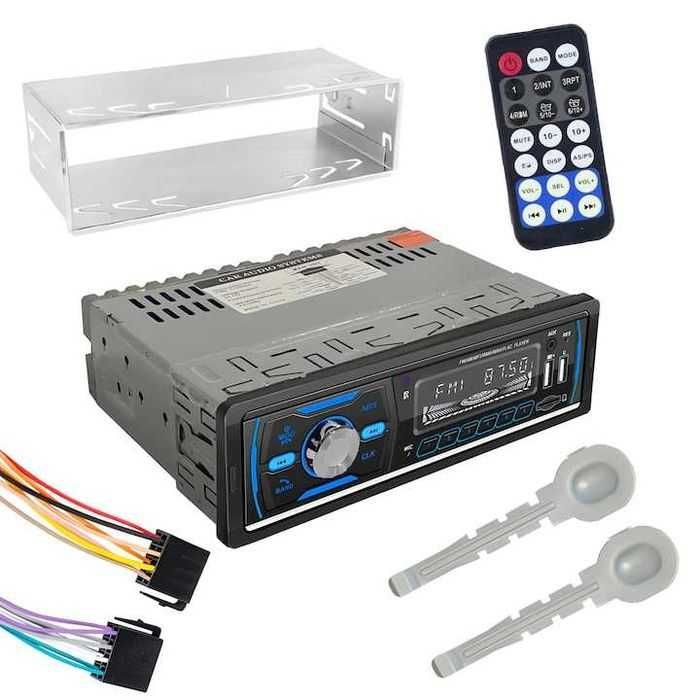 Radio auto,MP3 Player,bluetooth,4x50W, Telecomanda,AUX/microSD/USB,nou