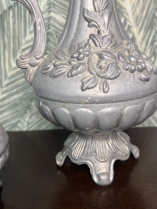 Set Vaze Peltrato cu picior, formată din 4 piese,PRET FIX