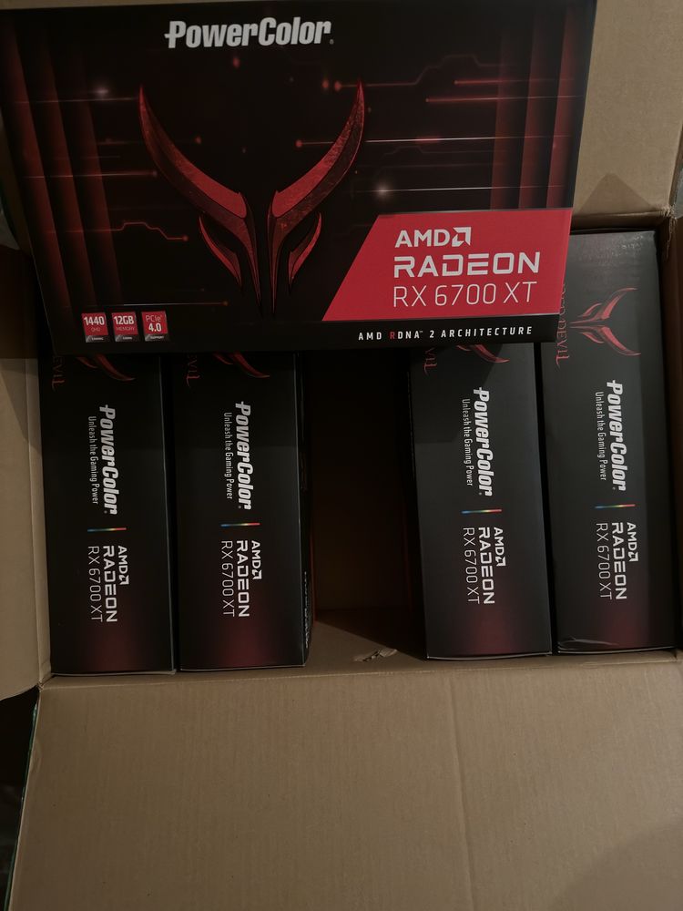 Mining Rig / Майнинг Риг с RX 6700 XT / RX 5600 XT – готов за копаене