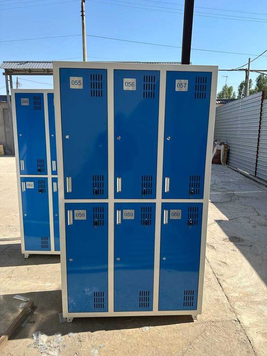 Металлический шкаф для раздевалки | Metal shkaf - Sport zal | MW-3