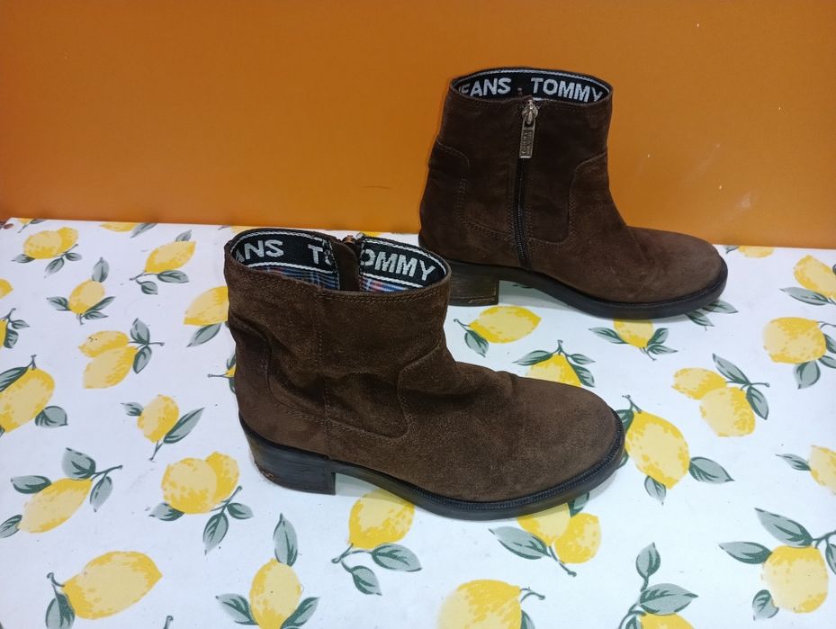 Tommy Jeans боти N 38 кожени - 35 лв