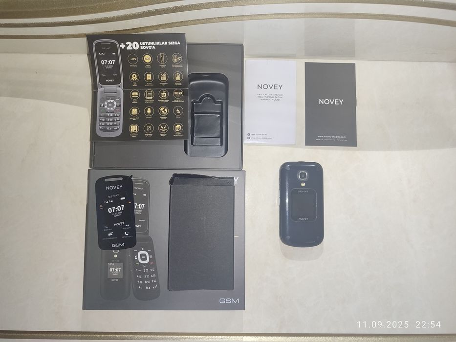 Novey senat sotiladi