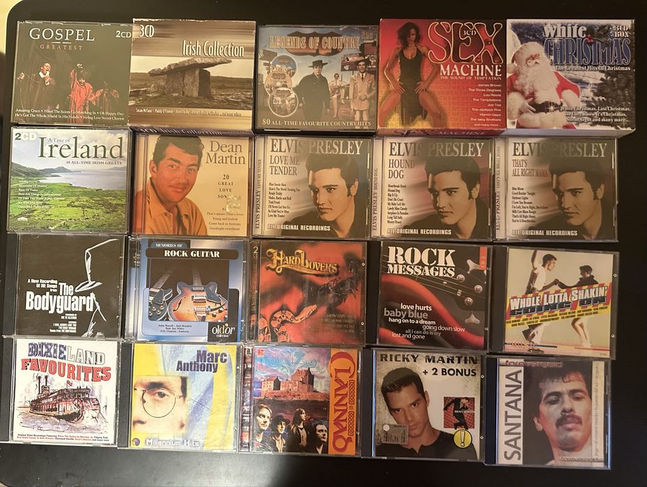 Cduri toate genurile muzicale la pachet sau bucata