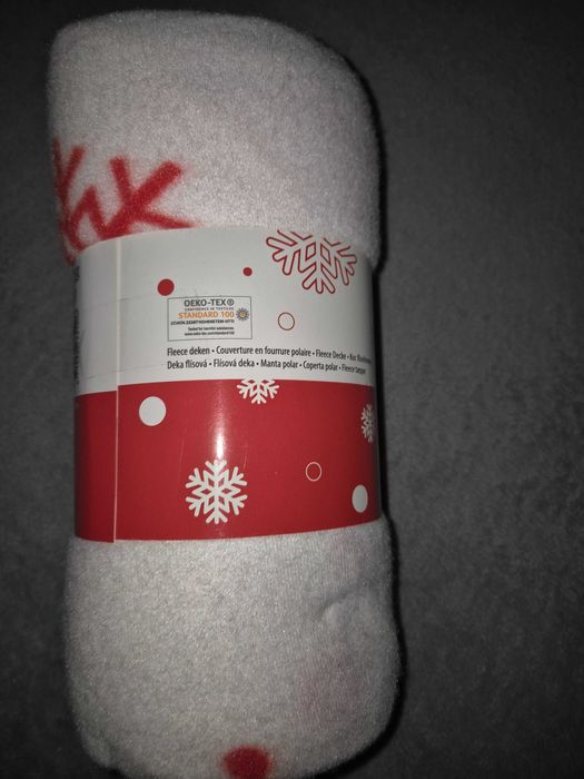 Поларено коледно одеало