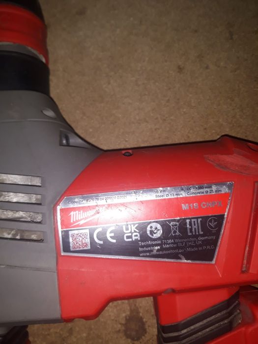 Rotopercutor milwaukee m18chpx,4,5 j