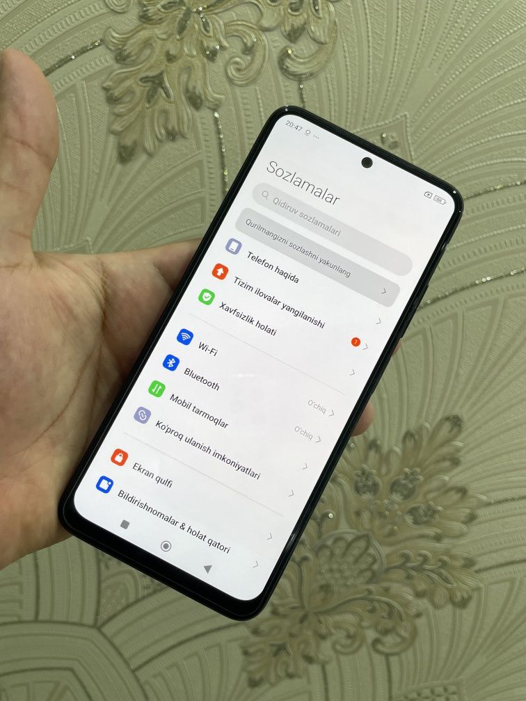 Redmi Note 11S Ideal holatda 6+2/128gb Aybi yoq