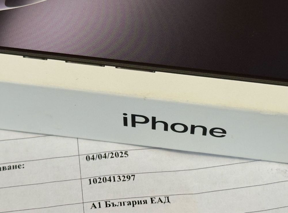 ЗАПЕЧАТАН 256GB iPhone 16 Pro A1 Гаранция 2027г. Black