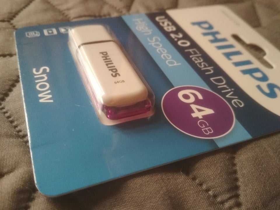 USB памет Philips 64 GB чисто нова