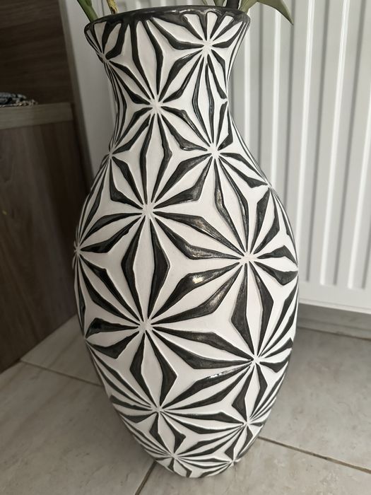 Vază decorativă ceramică Vietnam, 52 cm, Mobexpert