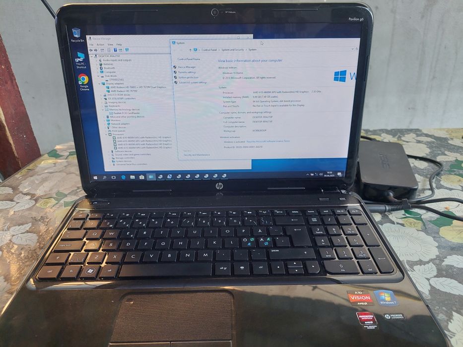 Laptop HP Pavilion AMD A10