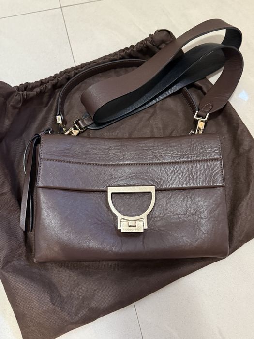 Кожена чанта Coccinelle Arlettis– оригинал