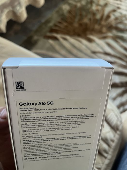 Продам самсунг а 16 5 g новый