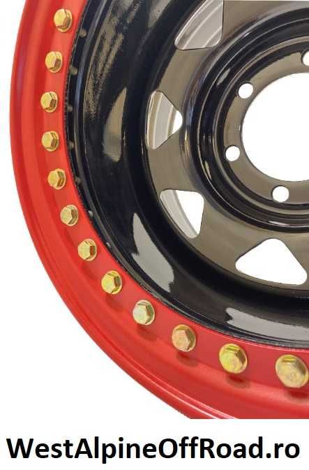 Jante BEADLOCK R15 x 10J 5x114,3 ET-44 CB71,6 - JEEP Wrangler Cherokee