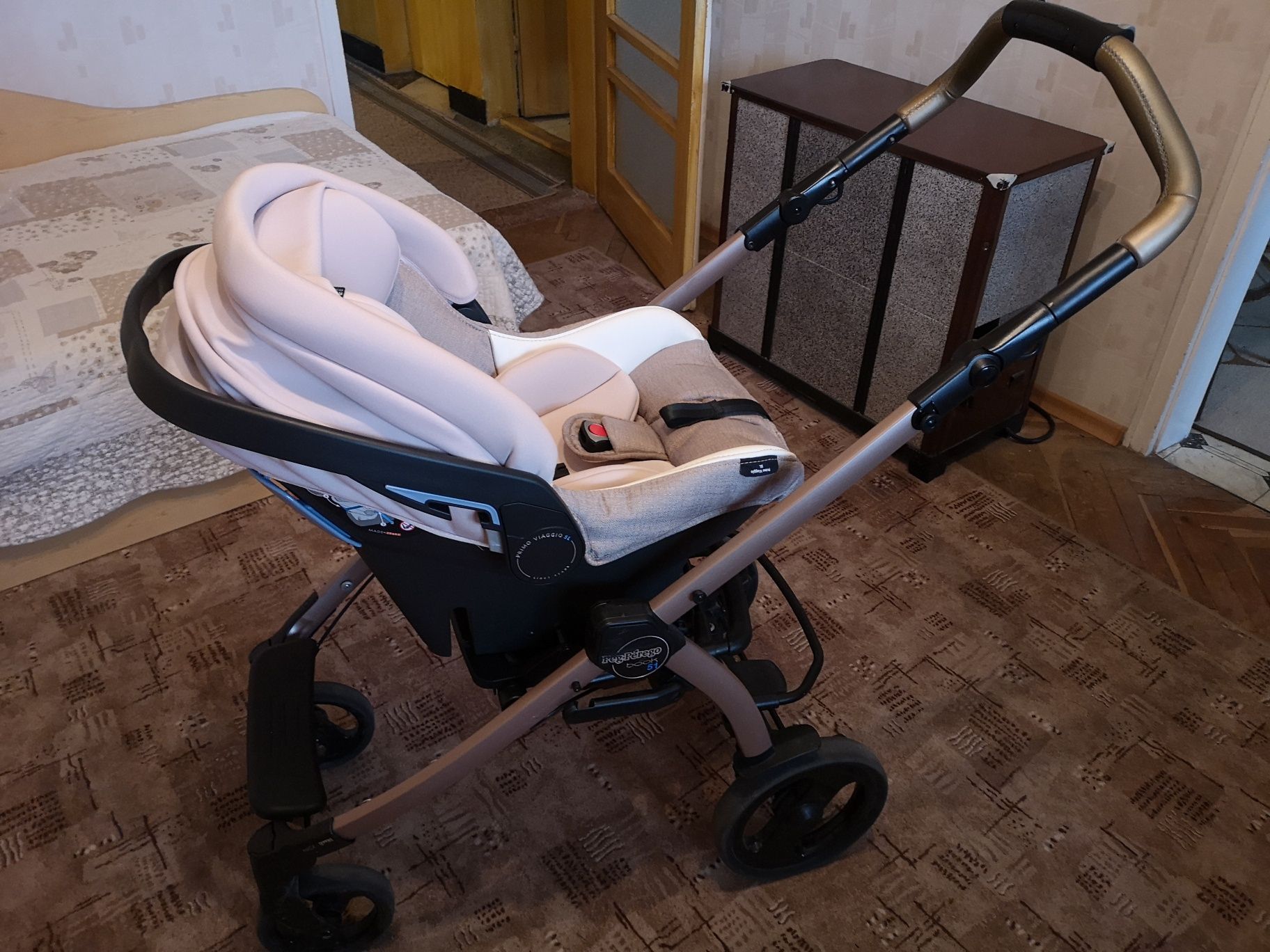 Бебешка количка Peg Perego Book 51 Elite Modular Mon Amour 3 в 1