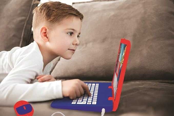 Laptop educational Lexibook Spiderman, 124 de activitati