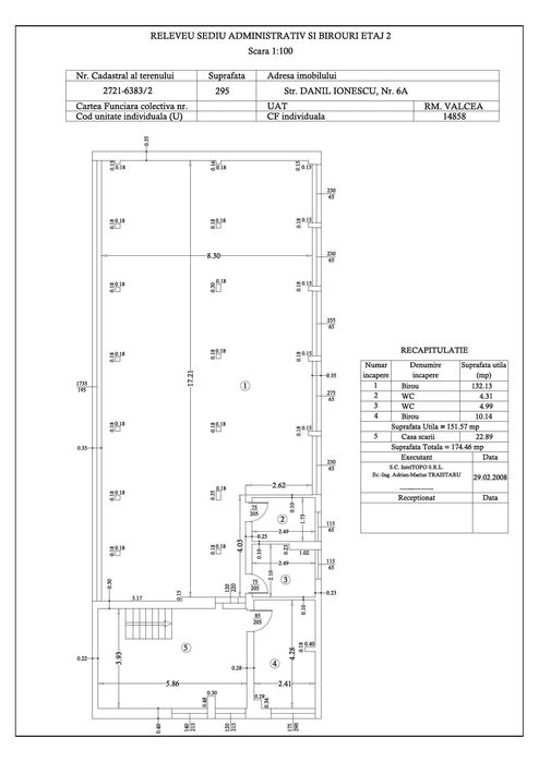 Spațiu premium de birouri – etaj complet disponibil acum