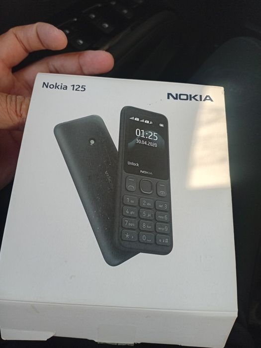 Продам нокия 125 с коробкой доками.состояние хорошое работает имеи ест