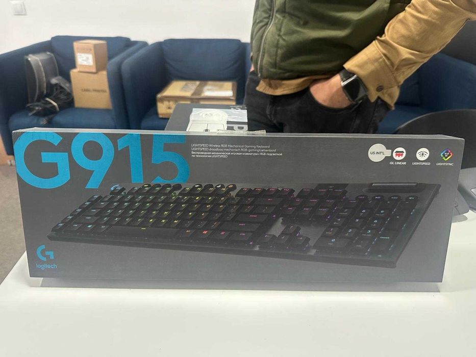 WOW Tastatura Gaming Wireless mecanica LOGITECH G915 X Lightspeed USB