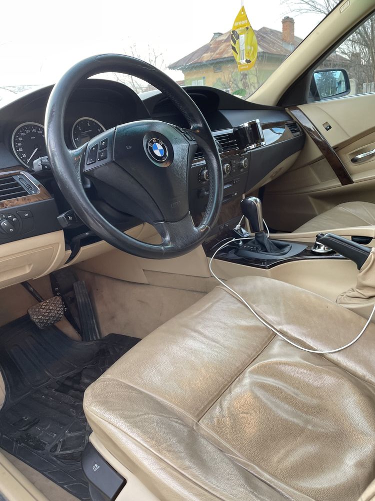 Vand BMW, e60, 530 d, 218 cp, masina personala.