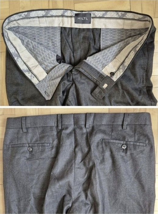 Pantaloni exclusiviști Hiltl, 100% Cașmir Estrato, Bărbați - 52