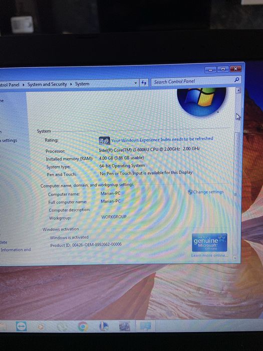 Vand laptop asus x541u pentru piese