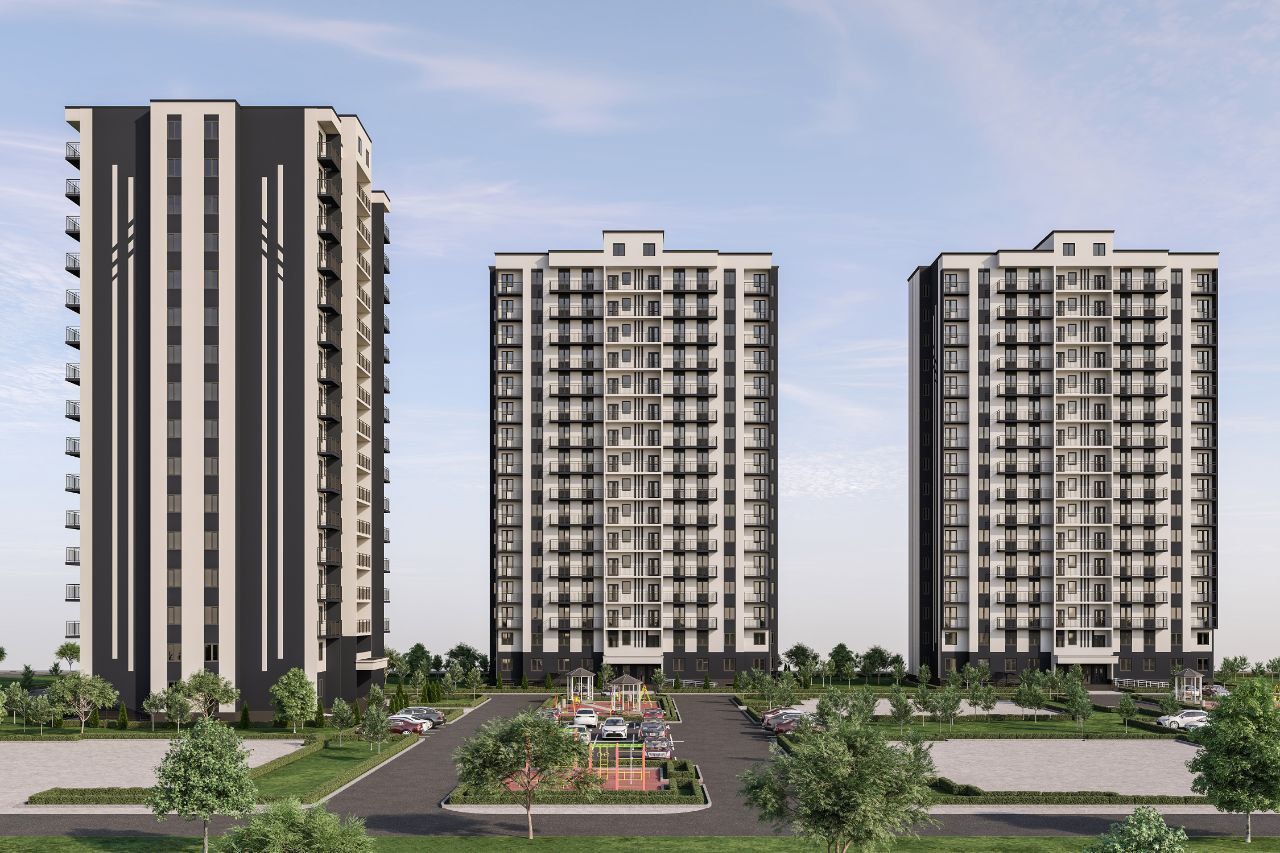 Новостройка Чирчикский р-н.  подключ/" CHIRCHIQ TOWERS "