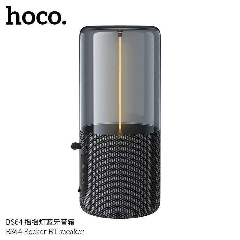 Hoco BS64 Rocker FM, TF, TWS BT V5.4 Беспроводной Портативный Колонка