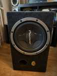 Буфер Pioneer champion 12” двуномотков 1400w