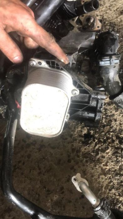 termoflot cu carcasa filtru ulei vw passat b8, golf7, arteon, audi q3, a3, skoda octavia 1.6, 2.0tdi 03n117021