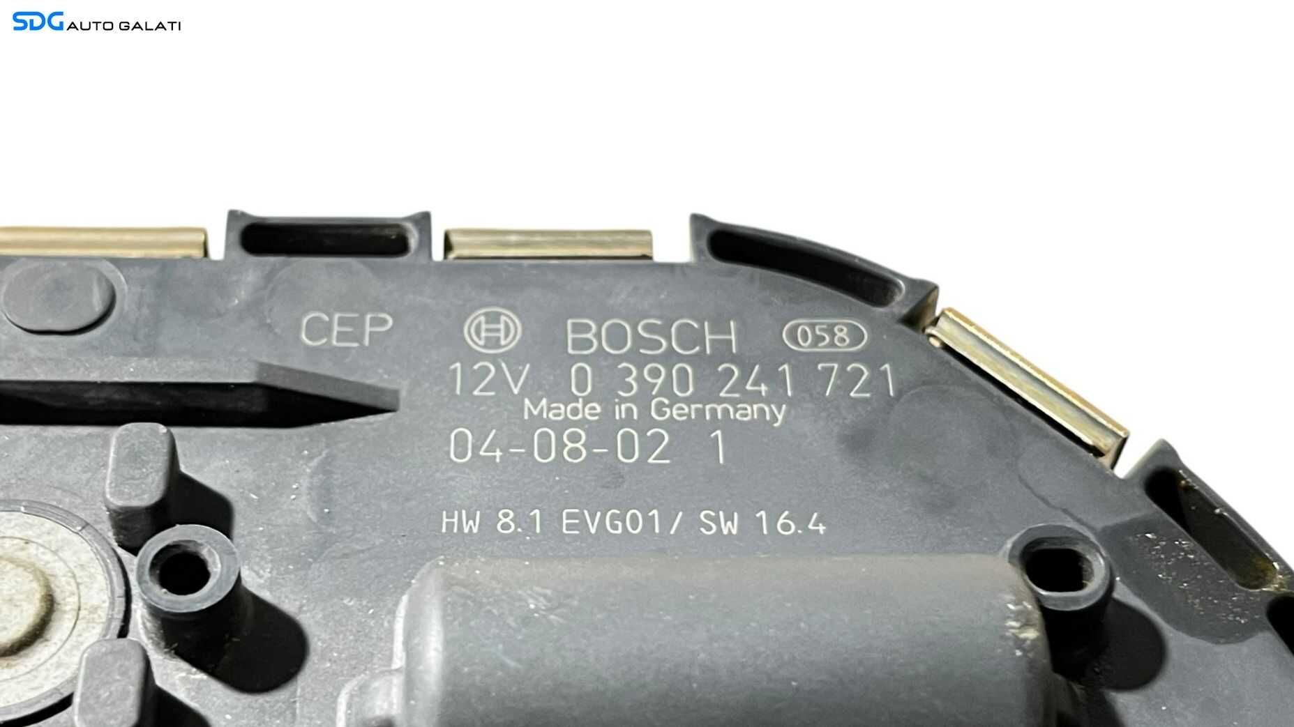 Motoras Stergatoare Stergator Parbriz Stanga Peugeot 407 2004 - 2010 Cod 3397020604 0390241721 [L5433]
